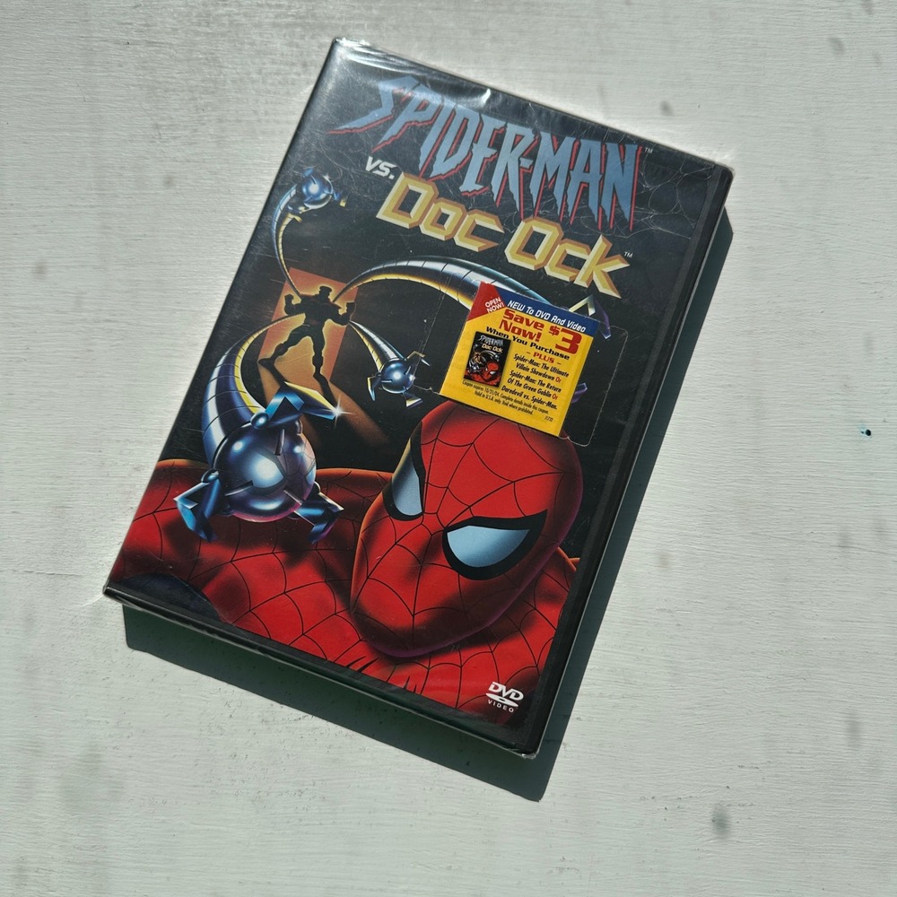 Spider-Man vs Doc Ock DVD 2004 Marvel Animated Series Stan Lee New Sealed 34572